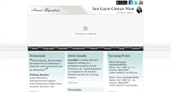 Desktop Screenshot of anandji.net