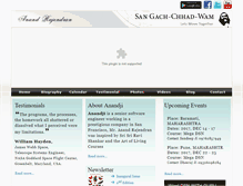 Tablet Screenshot of anandji.net